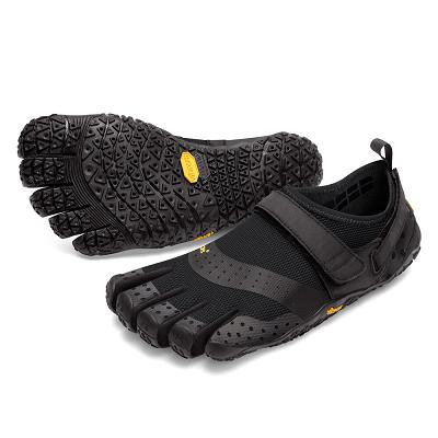 Men's Vibram V-Aqua Water Shoes Black | CA_J09